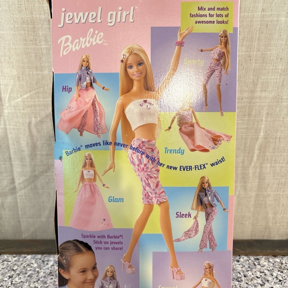 2000 Barbie Jewell Girl  Doll Ever-Flex Waist #28066 NEW In Box - Picture 2 of 10